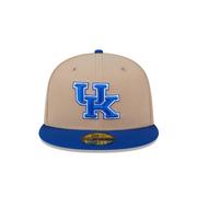 Kentucky New Era 5950 Flat Bill Fitted Cap